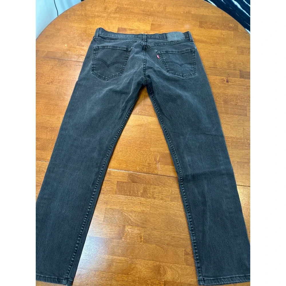 Levi's 511 Slim Fit Jeans Mens 34x32 Black Denim Stretch